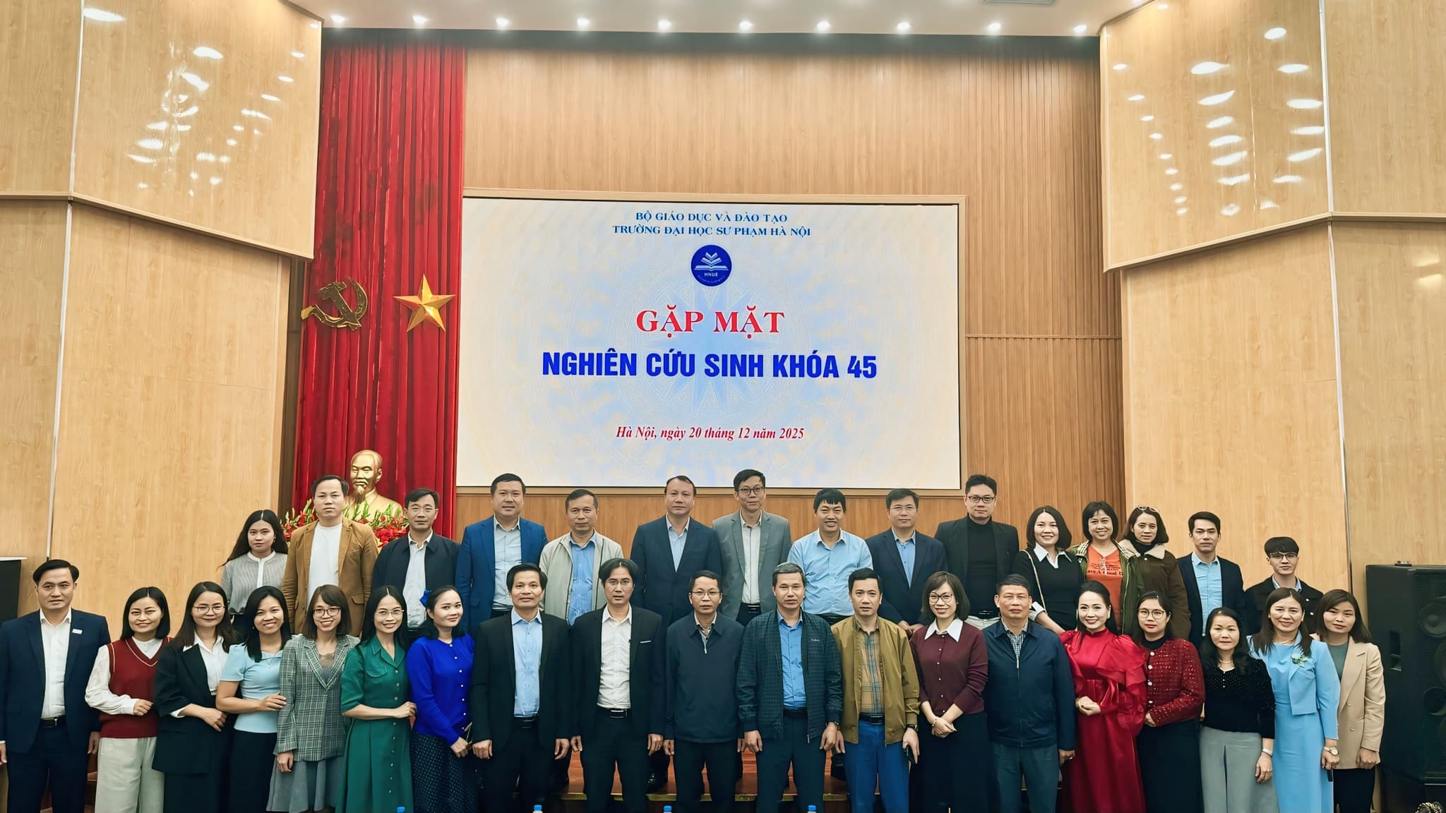 Chương trình gặp mặt nghiên cứu sinh Khóa 45 năm học 2025-2027